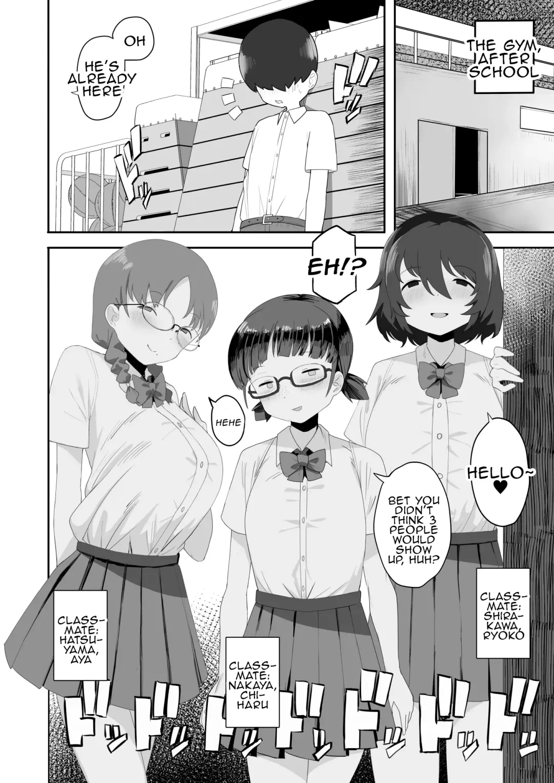 [Darezuka] Jimi na Classmate Sannin ni Osowarete Shiboritsukusareru | I Was Attacked By Three Of My Plain Looking Classmates! Fhentai - Page 5