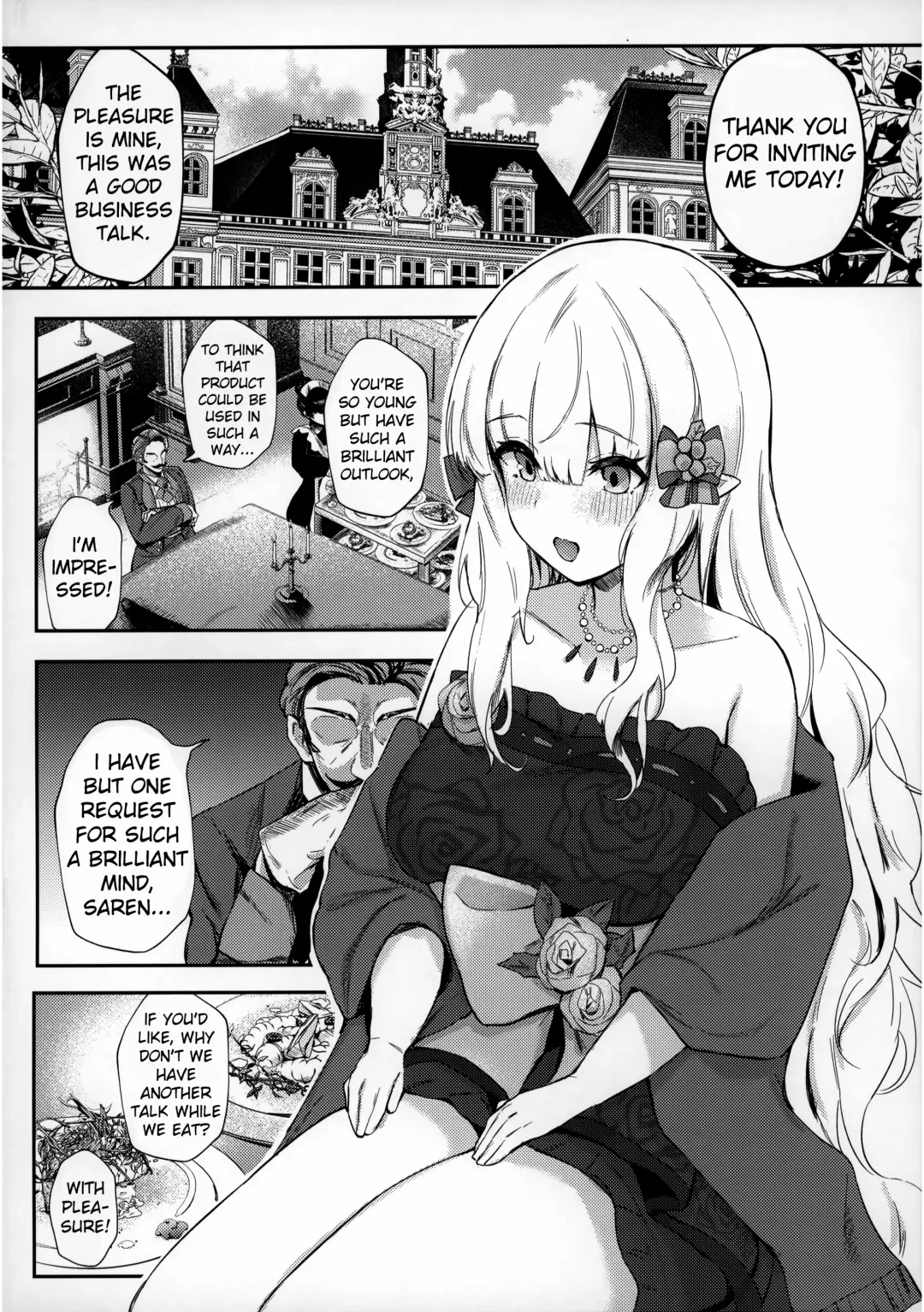 [Hemachi] Ochiyuku Bara no Debutante | Debutante of the Fallen Rose Fhentai - Page 3