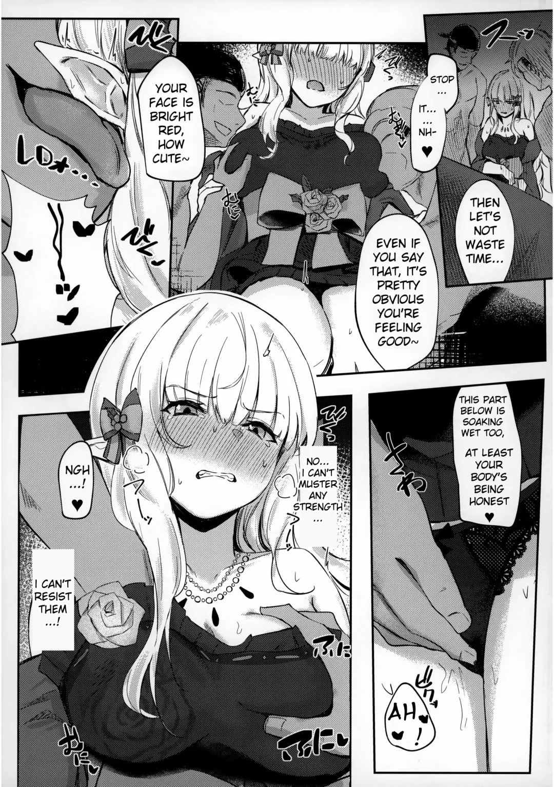 [Hemachi] Ochiyuku Bara no Debutante | Debutante of the Fallen Rose Fhentai - Page 6