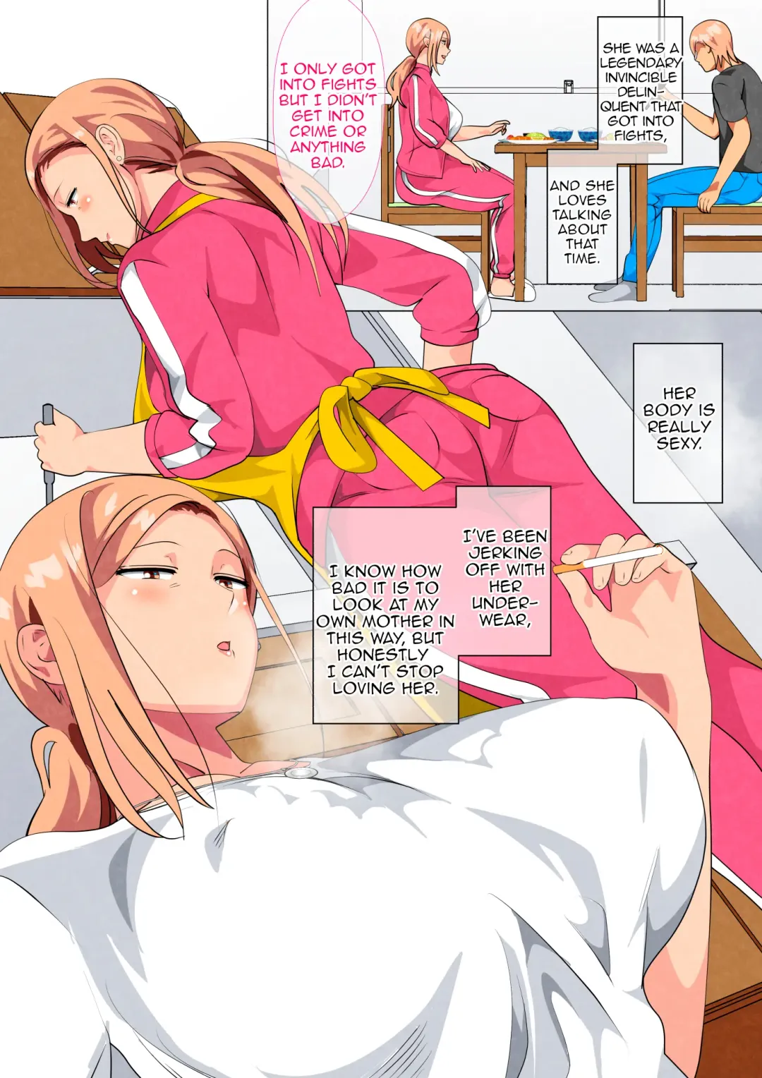 [Spices] Musuko ni Yowami o Nigirareta Motoyan no Haha | Son Found his Former Delinquent Mother's Weakness Fhentai - Page 4