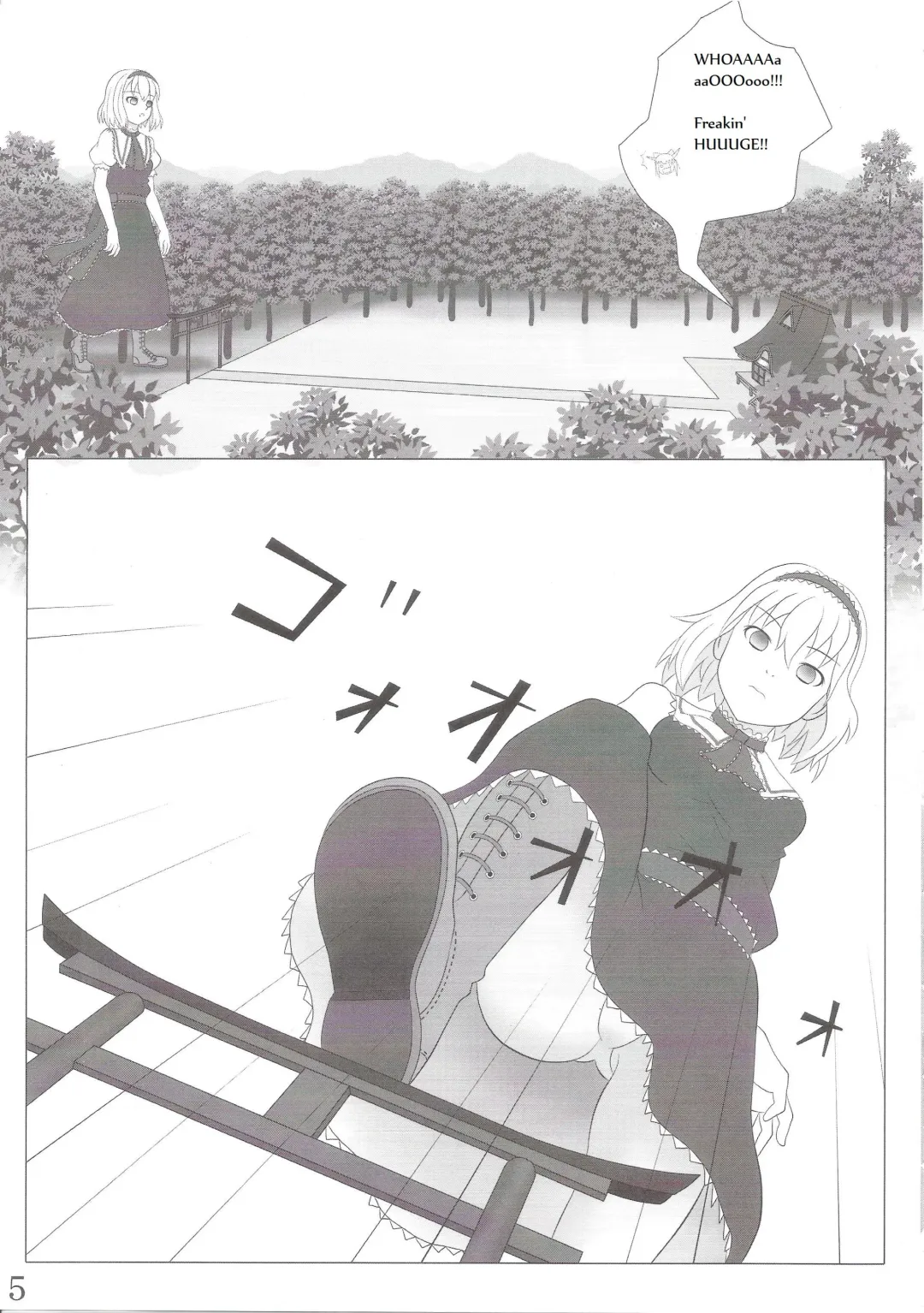 [Kuro Oolong] Chou Dokyu Mahou Sho-jo Fhentai - Page 6
