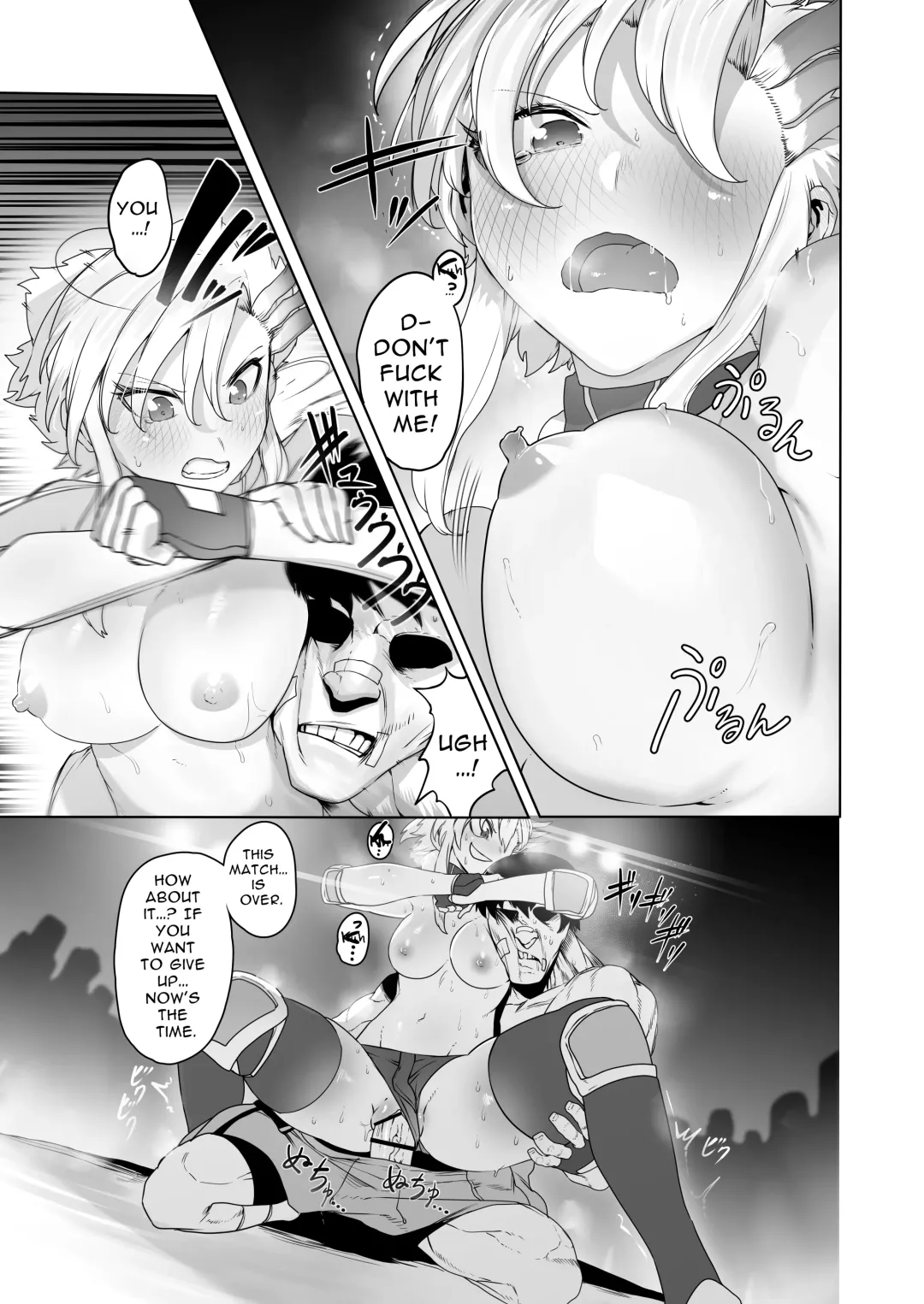 [Niwarhythm] Kakutou Rape -Saikyou Shoujo Touka ga Okasareta Hi- | Battle Rape -Touka the Undefeated's Day of Humiliation- Fhentai - Page 28