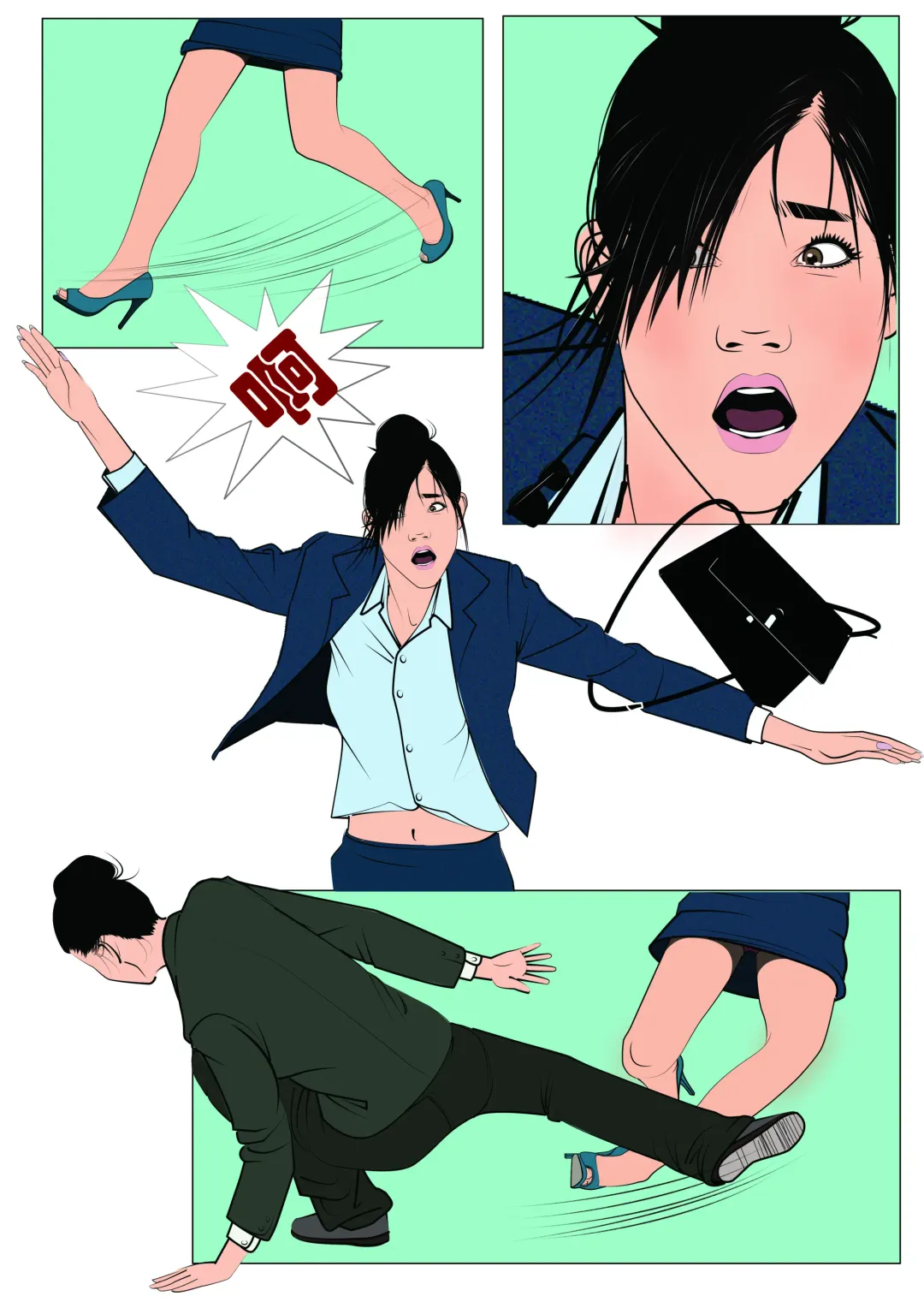 枫语漫画 Foryou 《极度重犯》第一话 Three Female Prisoners 1 Chinese Fhentai - Page 7