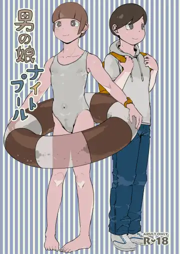 Read [Sanbu Kousaku] Otokonoko Night Pool - Fhentai