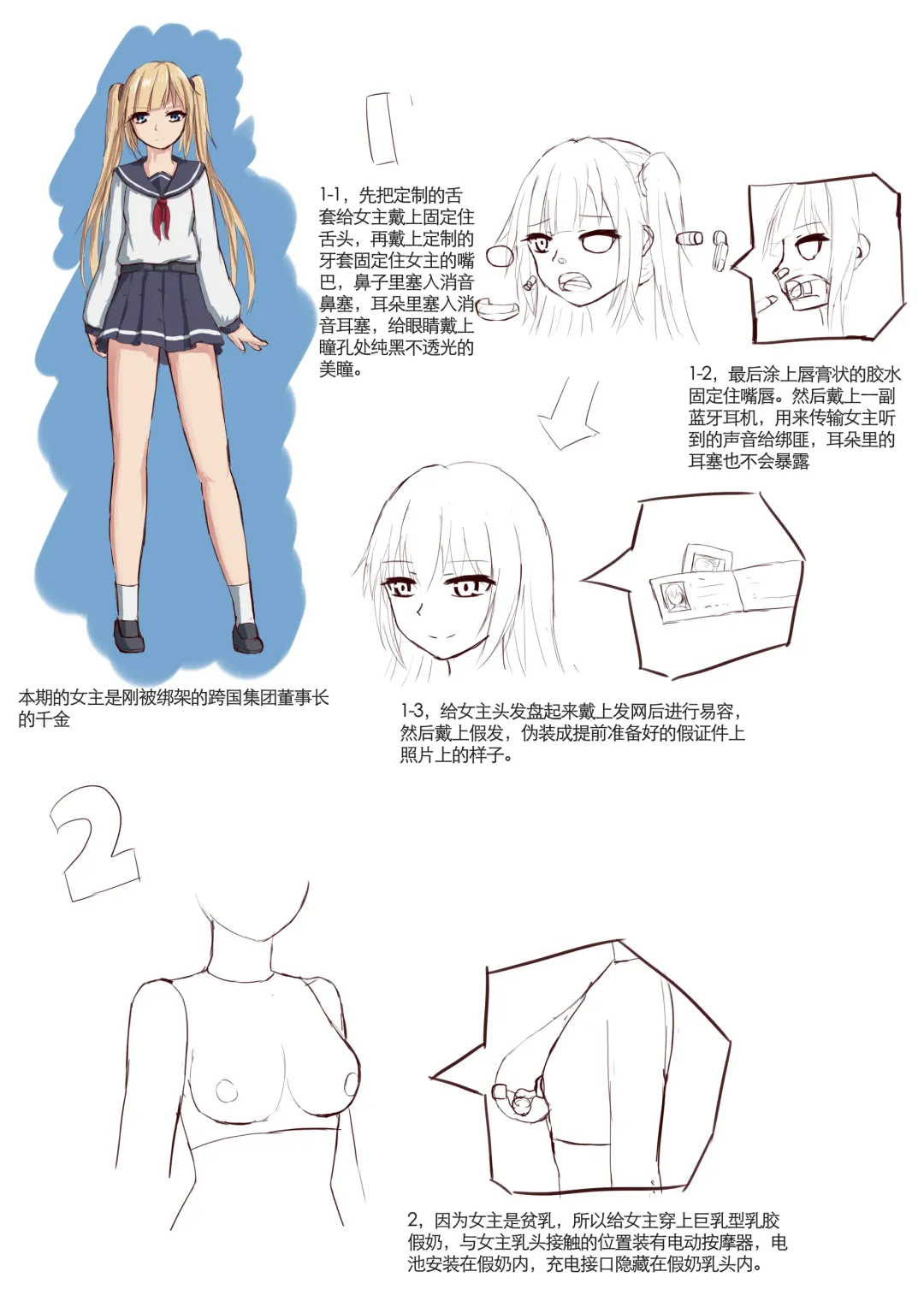 Hidden secret bondage of a girl Fhentai - Page 20