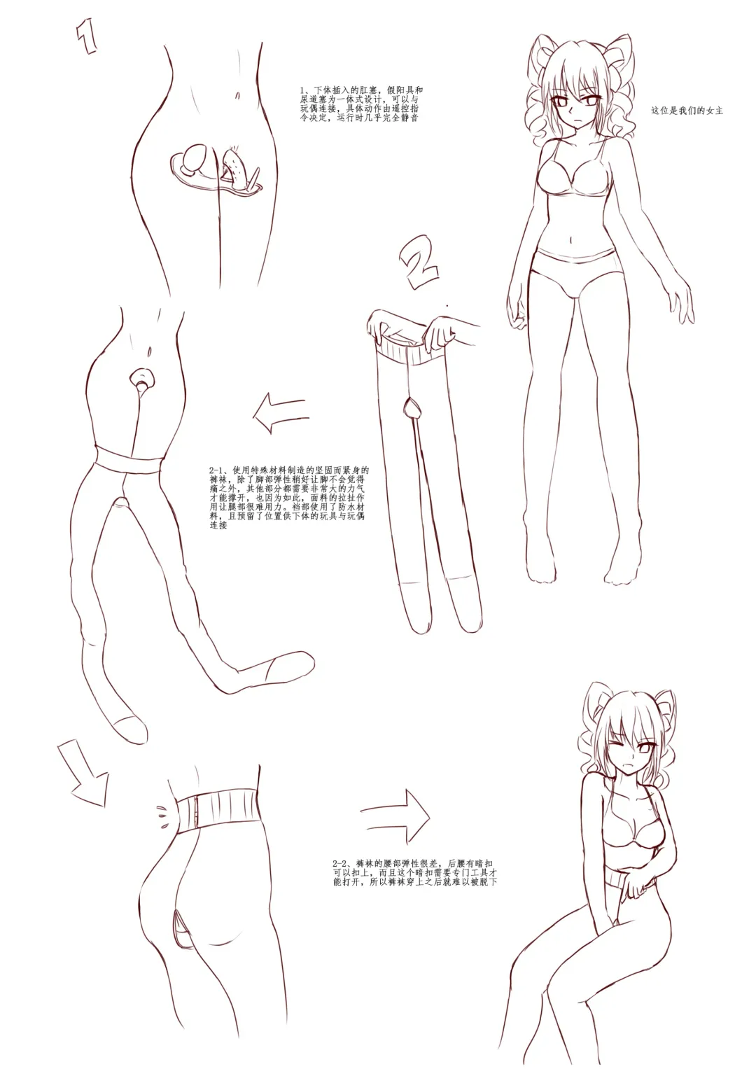 Hidden secret bondage of a girl Fhentai - Page 3