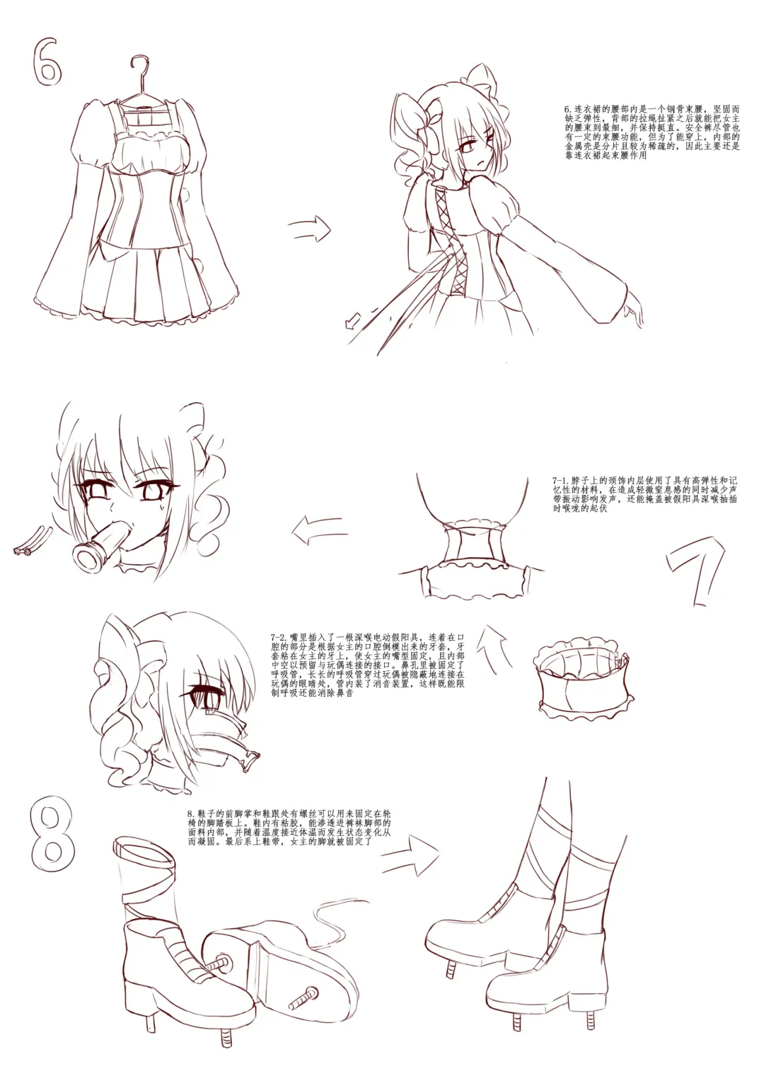 Hidden secret bondage of a girl Fhentai - Page 5