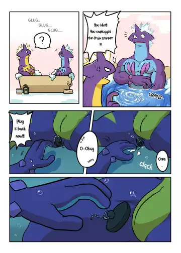 [Omyurice] Toxtricity's Bath Time Fhentai - Page 4