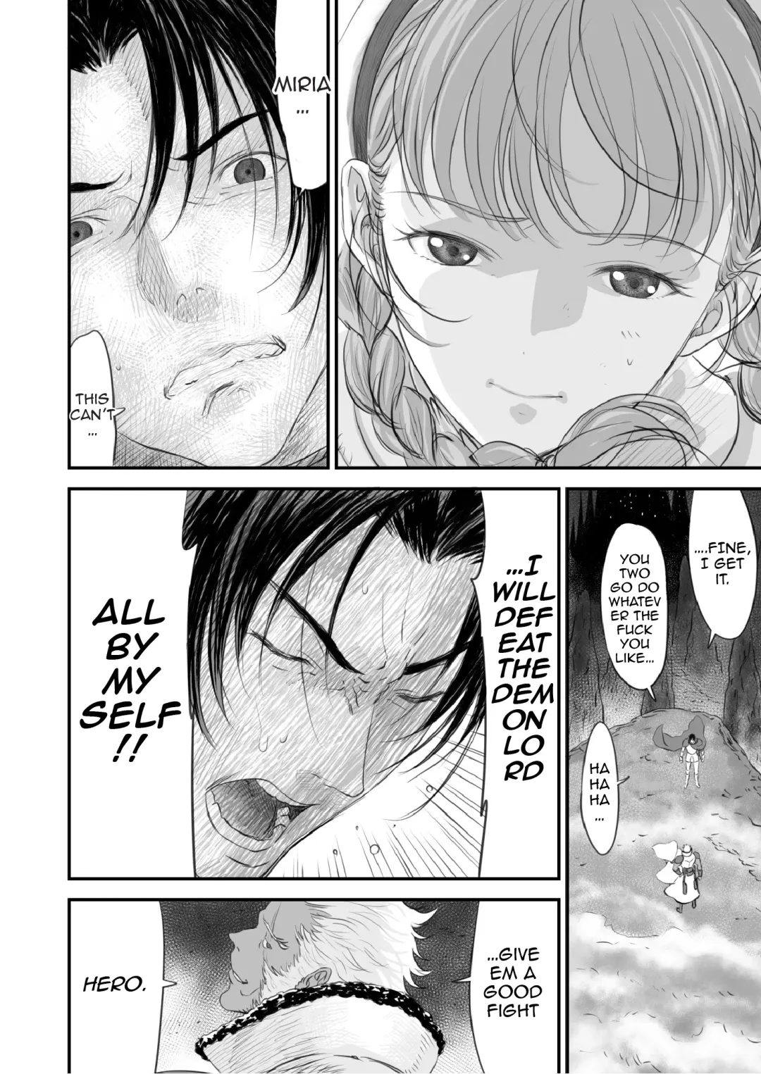 Netorare Yuusha no Yukusue | The End of the Line for the Cuckold Hero Fhentai - Page 29