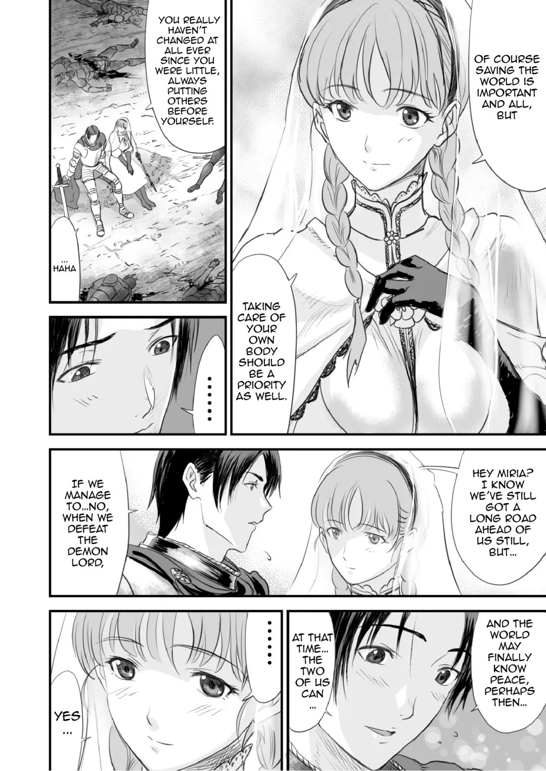 Netorare Yuusha no Yukusue | The End of the Line for the Cuckold Hero Fhentai - Page 3
