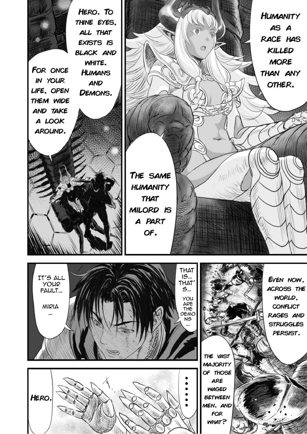 Netorare Yuusha no Yukusue | The End of the Line for the Cuckold Hero Fhentai - Page 43