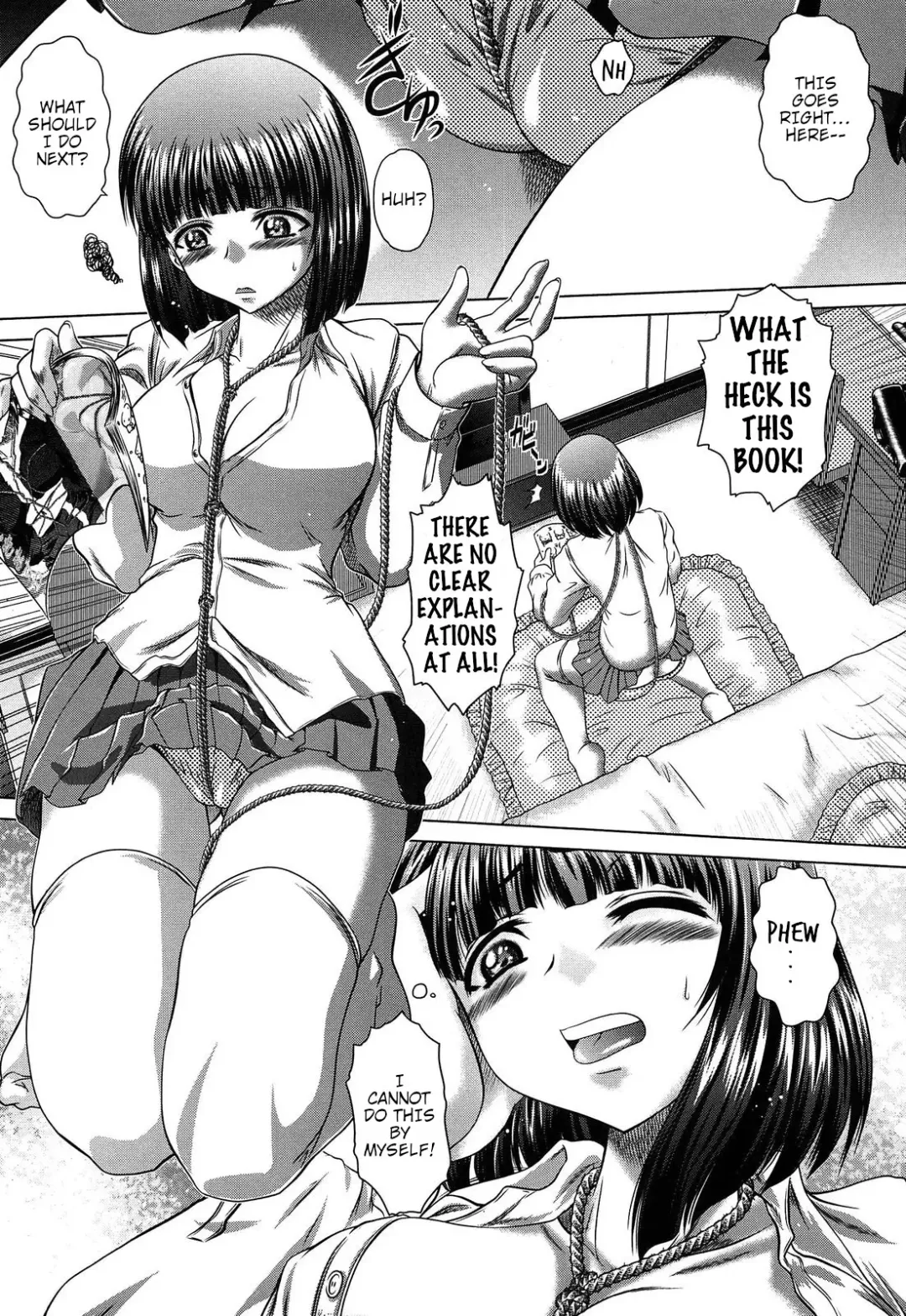 [Kaname Aomame] Iyayo Iyayo mo Nawa no Uchi? Fhentai - Page 1