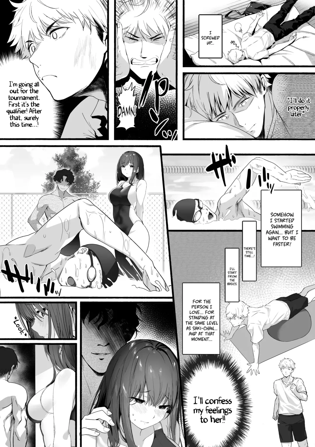 [Marushin] Suieibu no Seisokei Osananajimi ga DQN ni Moteasobareru Ichibushijuu | The Whole Story of My Neat Childhood Friend in the Swimming Club Being Toyed With by a Dumbass Fhentai - Page 14