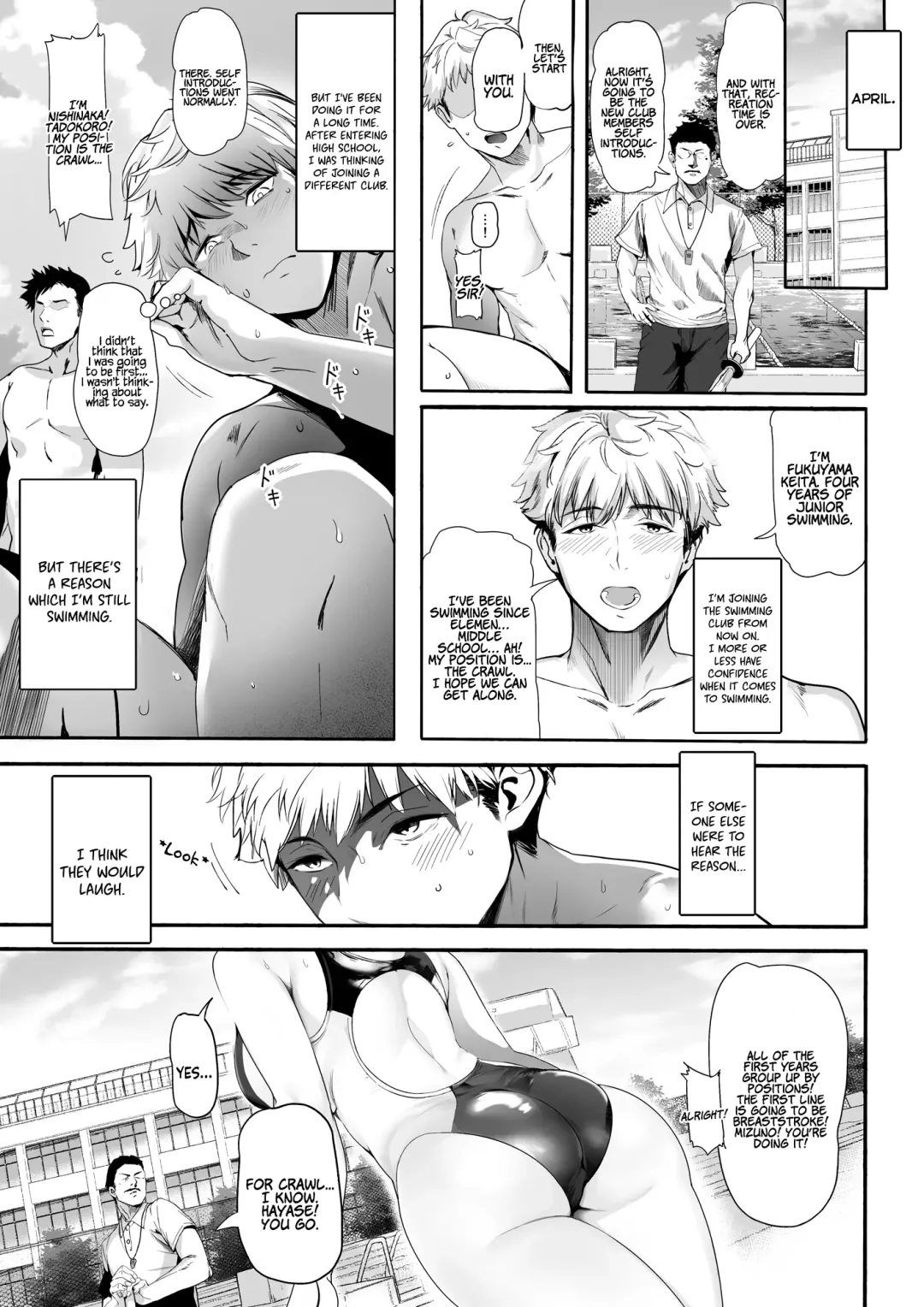 [Marushin] Suieibu no Seisokei Osananajimi ga DQN ni Moteasobareru Ichibushijuu | The Whole Story of My Neat Childhood Friend in the Swimming Club Being Toyed With by a Dumbass Fhentai - Page 4