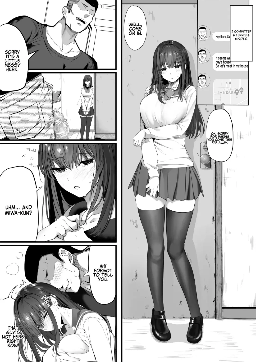 [Marushin] Suieibu no Seisokei Osananajimi ga DQN ni Moteasobareru Ichibushijuu | The Whole Story of My Neat Childhood Friend in the Swimming Club Being Toyed With by a Dumbass Fhentai - Page 44