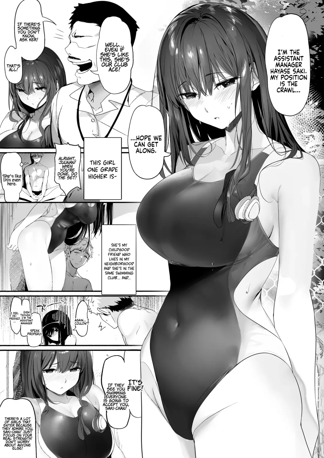 [Marushin] Suieibu no Seisokei Osananajimi ga DQN ni Moteasobareru Ichibushijuu | The Whole Story of My Neat Childhood Friend in the Swimming Club Being Toyed With by a Dumbass Fhentai - Page 5