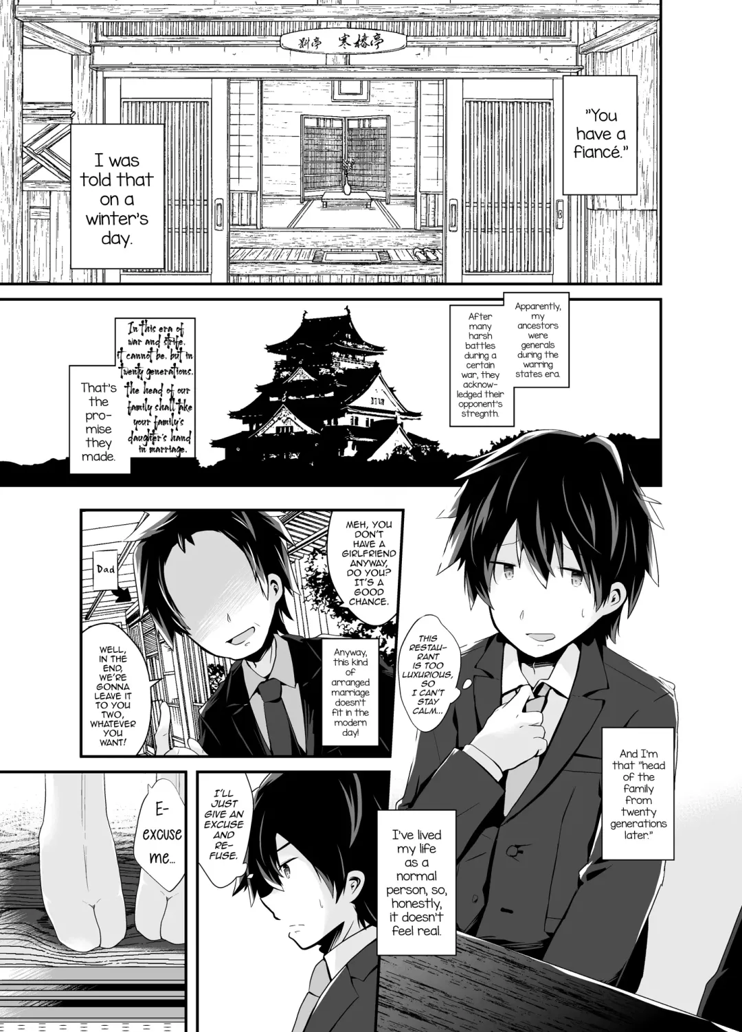 [Haru Hayate] Otokonoko Iinazuke to Icha Love Dousei Seikatsu ~Hajimete Hen~ Fhentai - Page 6