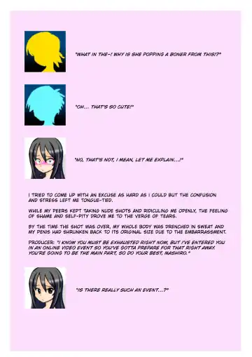 Hadaka Odori Kouza ~Houkei Futanari Idol Mashiro Hen~ | ~Phimosis Futanari Idol Mashiro~ Stripshow Course Fhentai - Page 12