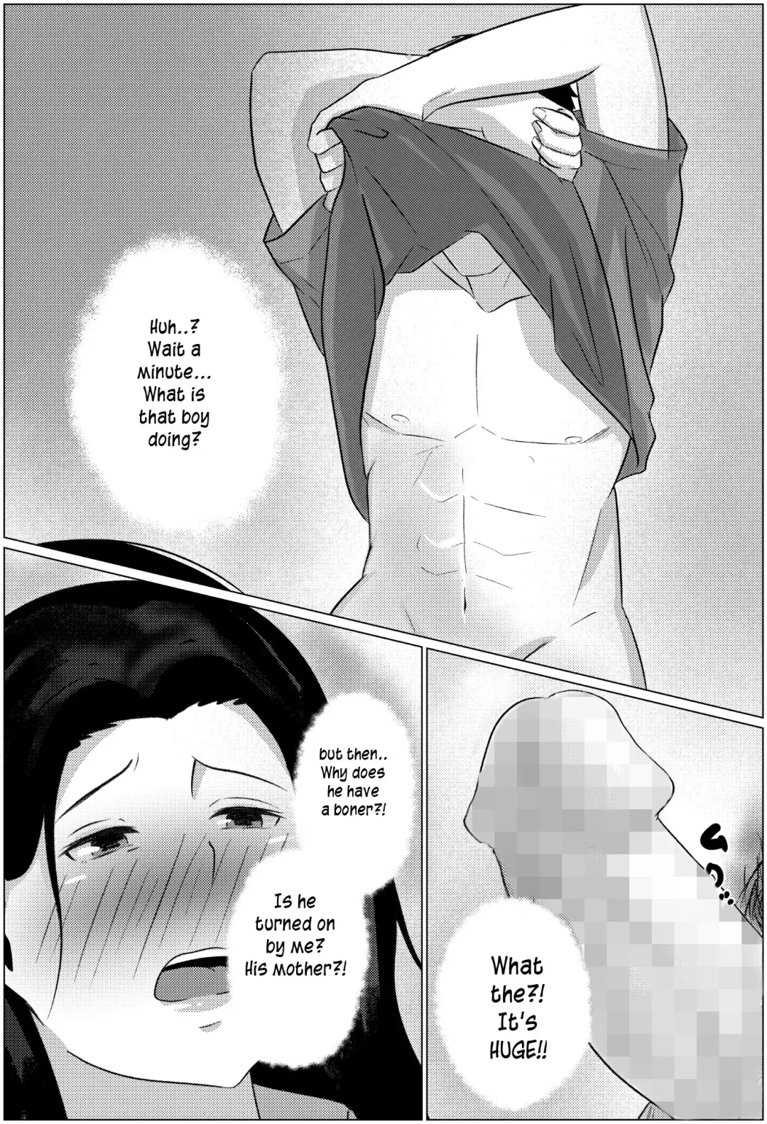 Yobai kara Hajimaru Haha to Musuko no Fuufu Seikatsu | Late night visit leads mother and son to marital relations Fhentai - Page 24