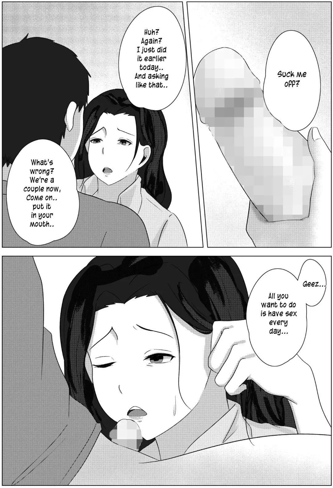 Yobai kara Hajimaru Haha to Musuko no Fuufu Seikatsu | Late night visit leads mother and son to marital relations Fhentai - Page 36