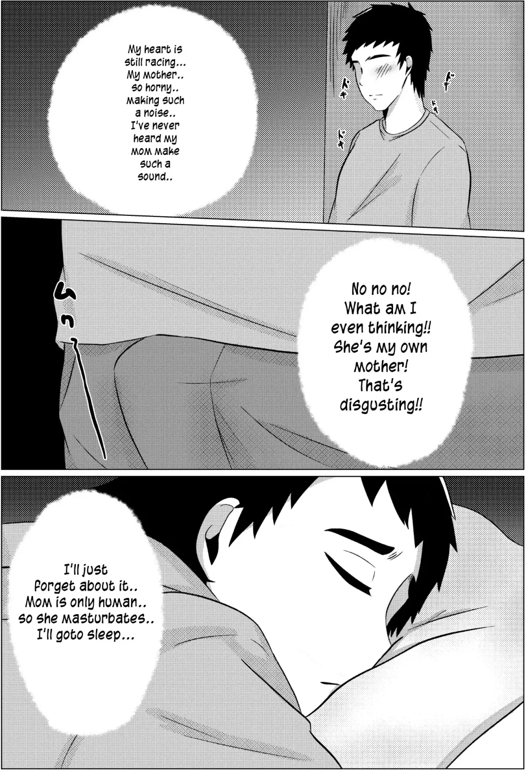 Yobai kara Hajimaru Haha to Musuko no Fuufu Seikatsu | Late night visit leads mother and son to marital relations Fhentai - Page 7