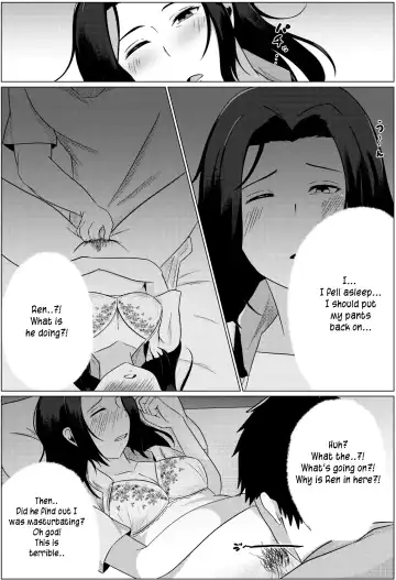 Yobai kara Hajimaru Haha to Musuko no Fuufu Seikatsu | Late night visit leads mother and son to marital relations Fhentai - Page 11