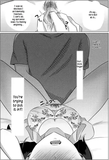 Yobai kara Hajimaru Haha to Musuko no Fuufu Seikatsu | Late night visit leads mother and son to marital relations Fhentai - Page 14