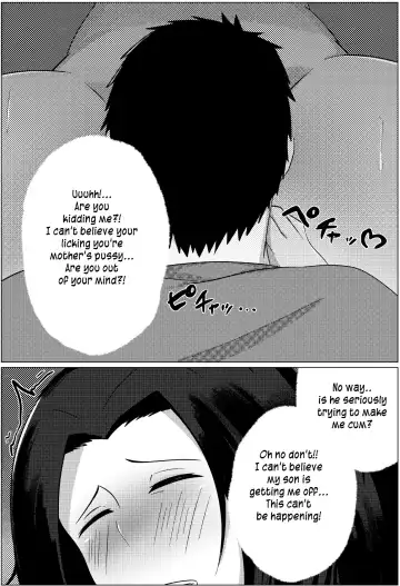 Yobai kara Hajimaru Haha to Musuko no Fuufu Seikatsu | Late night visit leads mother and son to marital relations Fhentai - Page 16