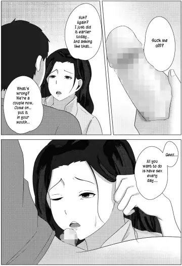Yobai kara Hajimaru Haha to Musuko no Fuufu Seikatsu | Late night visit leads mother and son to marital relations Fhentai - Page 36