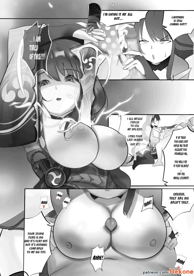 [Nekone] Raiden loves desserts Fhentai - Page 3