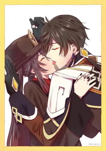 [Stewsui] Zhongli x Hu Tao love story hentai doujinshi Fhentai - Page 23