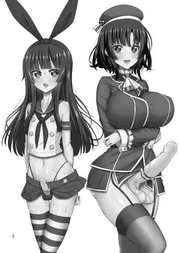 [Alpha Alf Layla] Ironna Futanarikko ni Okasarechau!! Fhentai - Page 3