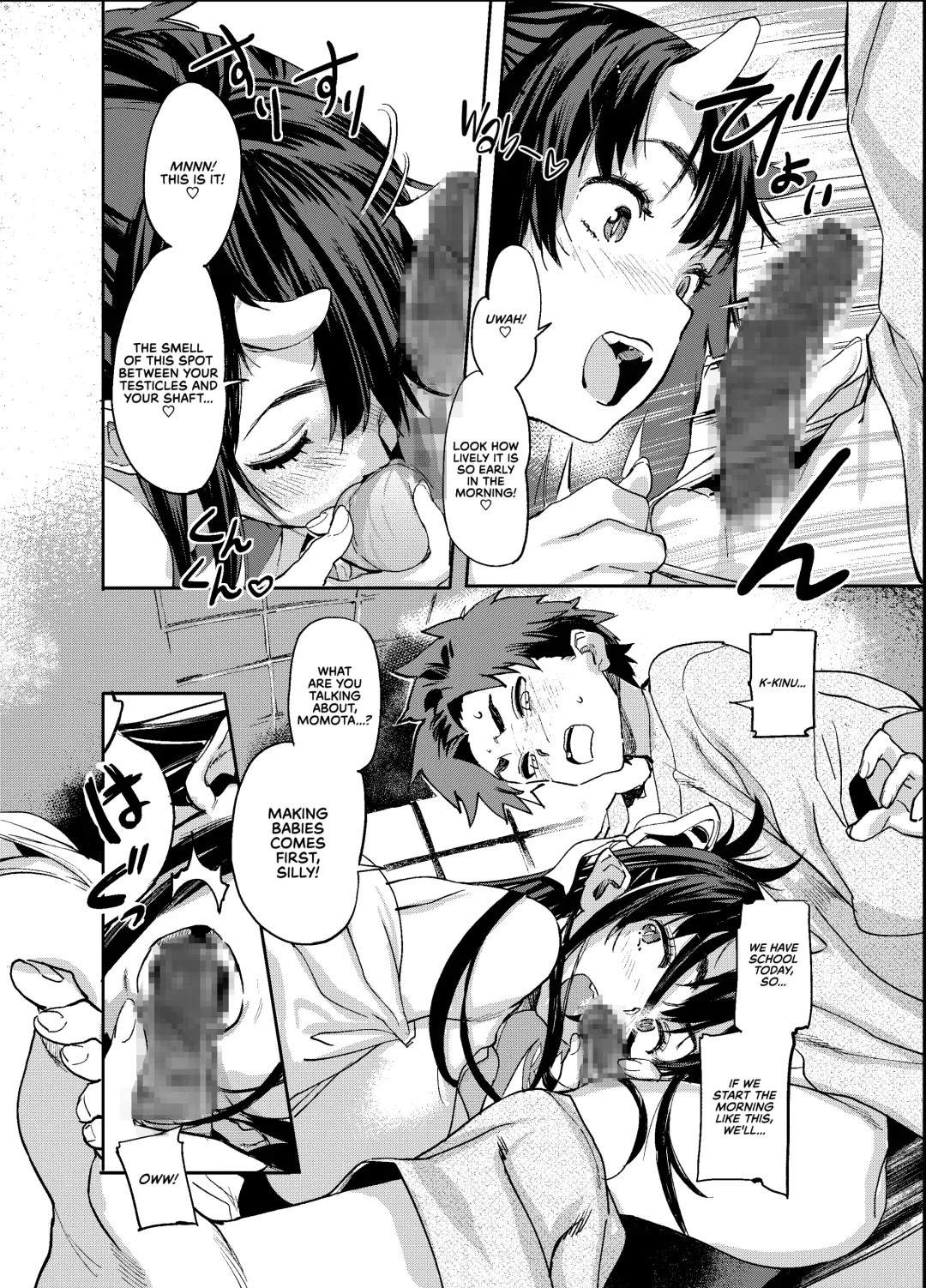[Sameda Koban] Oni-Musume-chan wa Hatsujouki! | The Oni Girl is in Heat! Fhentai - Page 8