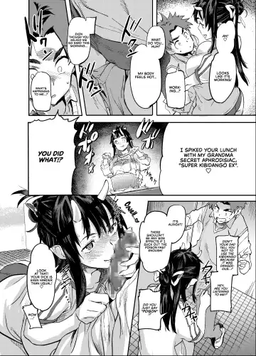 [Sameda Koban] Oni-Musume-chan wa Hatsujouki! | The Oni Girl is in Heat! Fhentai - Page 18