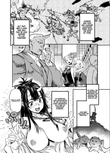 [Sameda Koban] Oni-Musume-chan wa Hatsujouki! | The Oni Girl is in Heat! Fhentai - Page 6