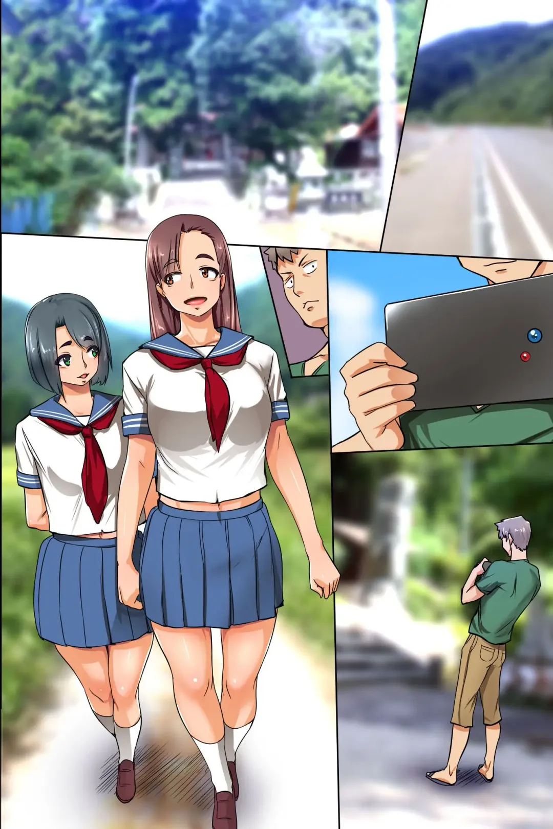 [Mafen] Otoko ni Houshi Suru no ga Onna no Koufuku to Iu Inakamachi de Sugosu Yaritai Houdai Yarimakuri na Natsuyasumi Fhentai - Page 53