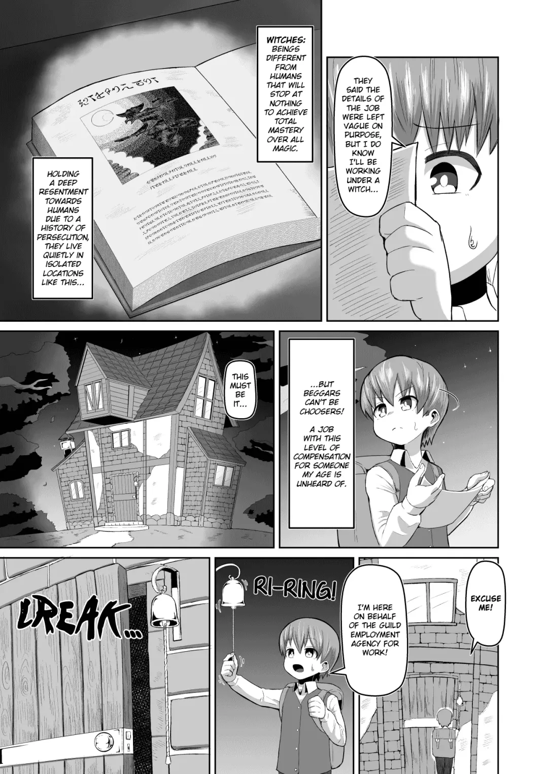 [Tenkomori] Majo to Deshi no Seikatsu | The Witch's Apprentice Fhentai - Page 3