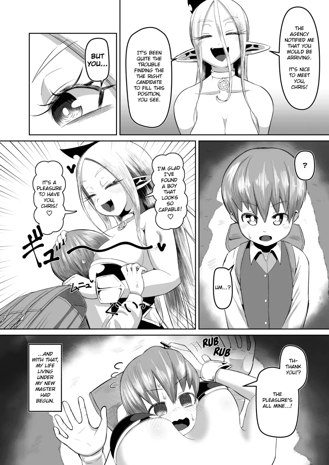 [Tenkomori] Majo to Deshi no Seikatsu | The Witch's Apprentice Fhentai - Page 5
