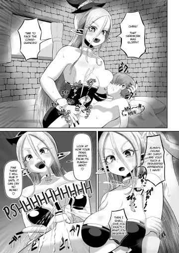 [Tenkomori] Majo to Deshi no Seikatsu | The Witch's Apprentice Fhentai - Page 16