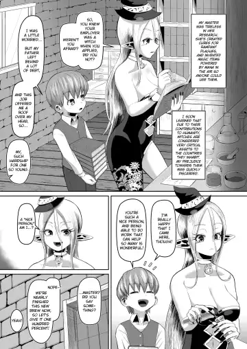 [Tenkomori] Majo to Deshi no Seikatsu | The Witch's Apprentice Fhentai - Page 6