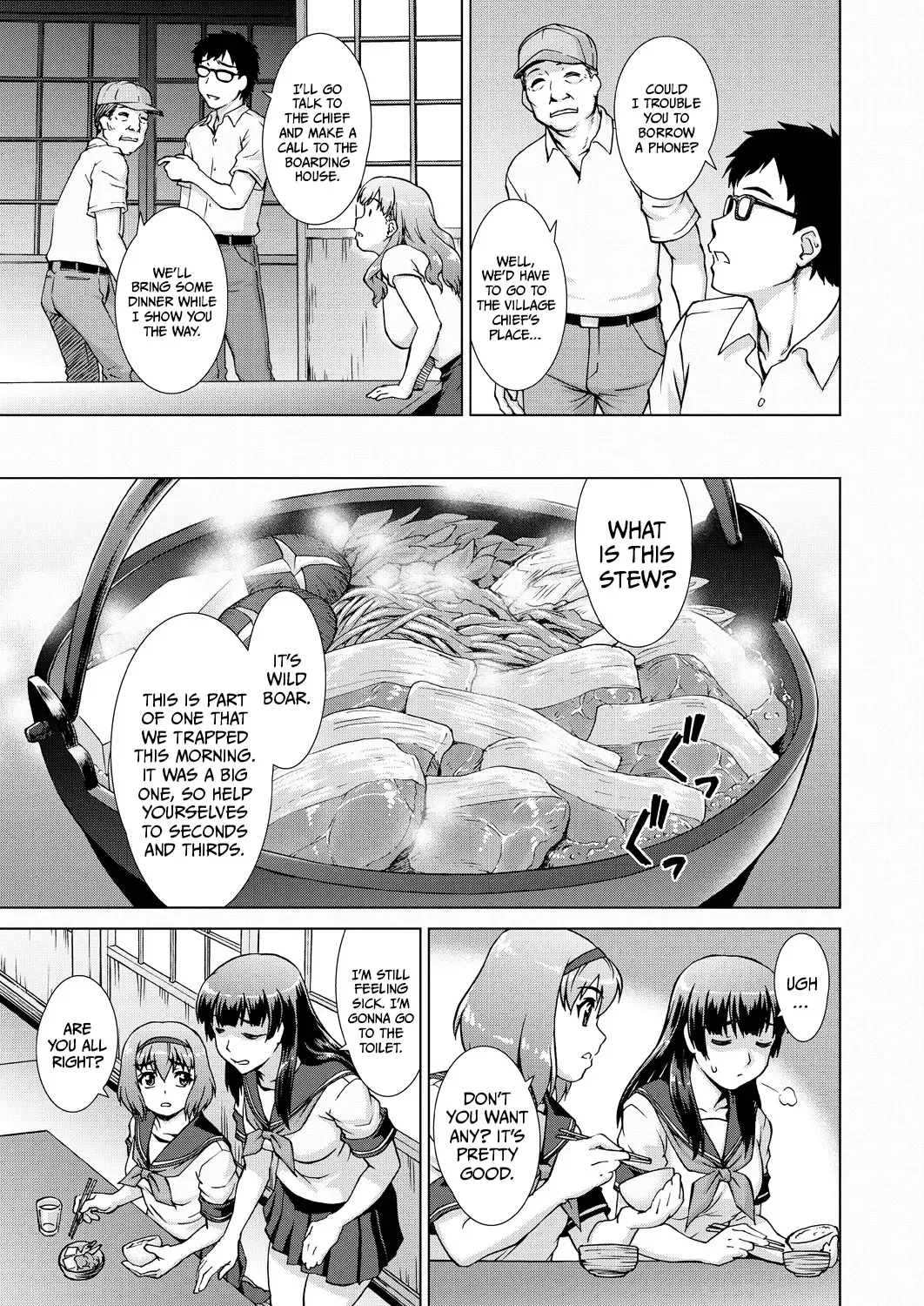 [Shinogi A-suke] Ryoshuu no Mura | Village of Prisoners Ch. 1-2 Fhentai - Page 10