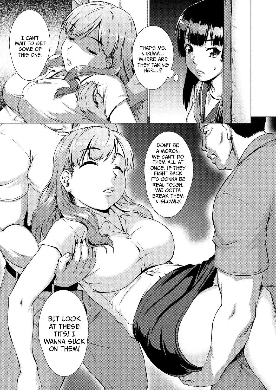 [Shinogi A-suke] Ryoshuu no Mura | Village of Prisoners Ch. 1-2 Fhentai - Page 14