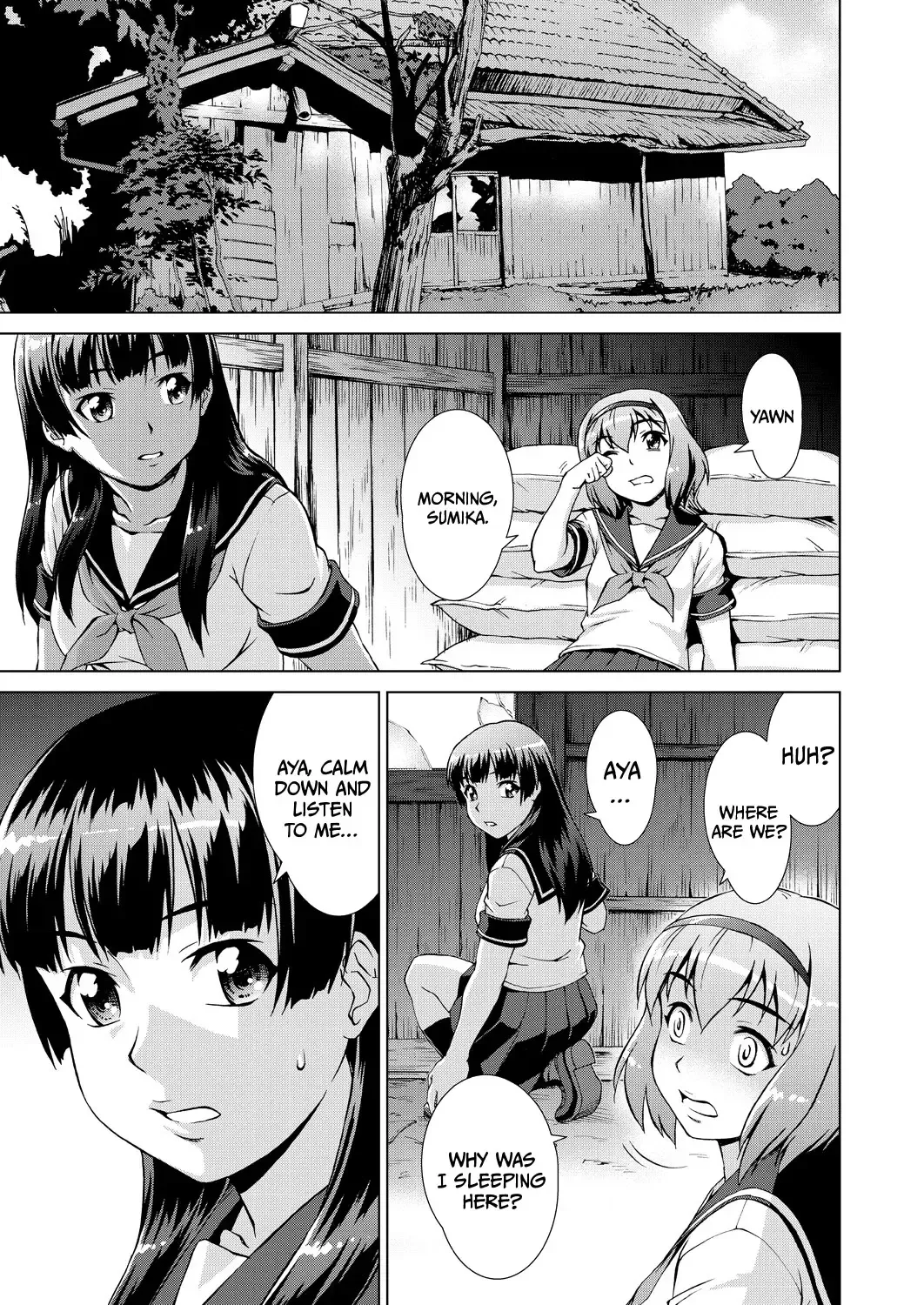 [Shinogi A-suke] Ryoshuu no Mura | Village of Prisoners Ch. 1-2 Fhentai - Page 50