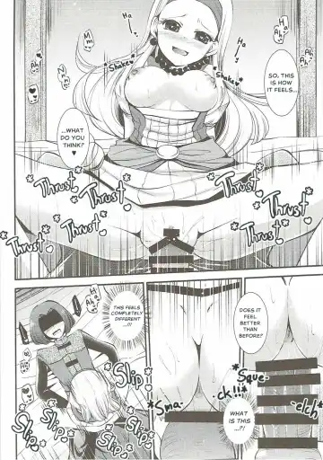 [Asagiri Rira] Hazukashi Yuusha no Momoiro Junan | A Fabled and Embarrased Hero, Overtaken by Her Pink Lust. (Dragon Quest XI) [English] [The Crimson Star TL]. Fhentai - Page 11