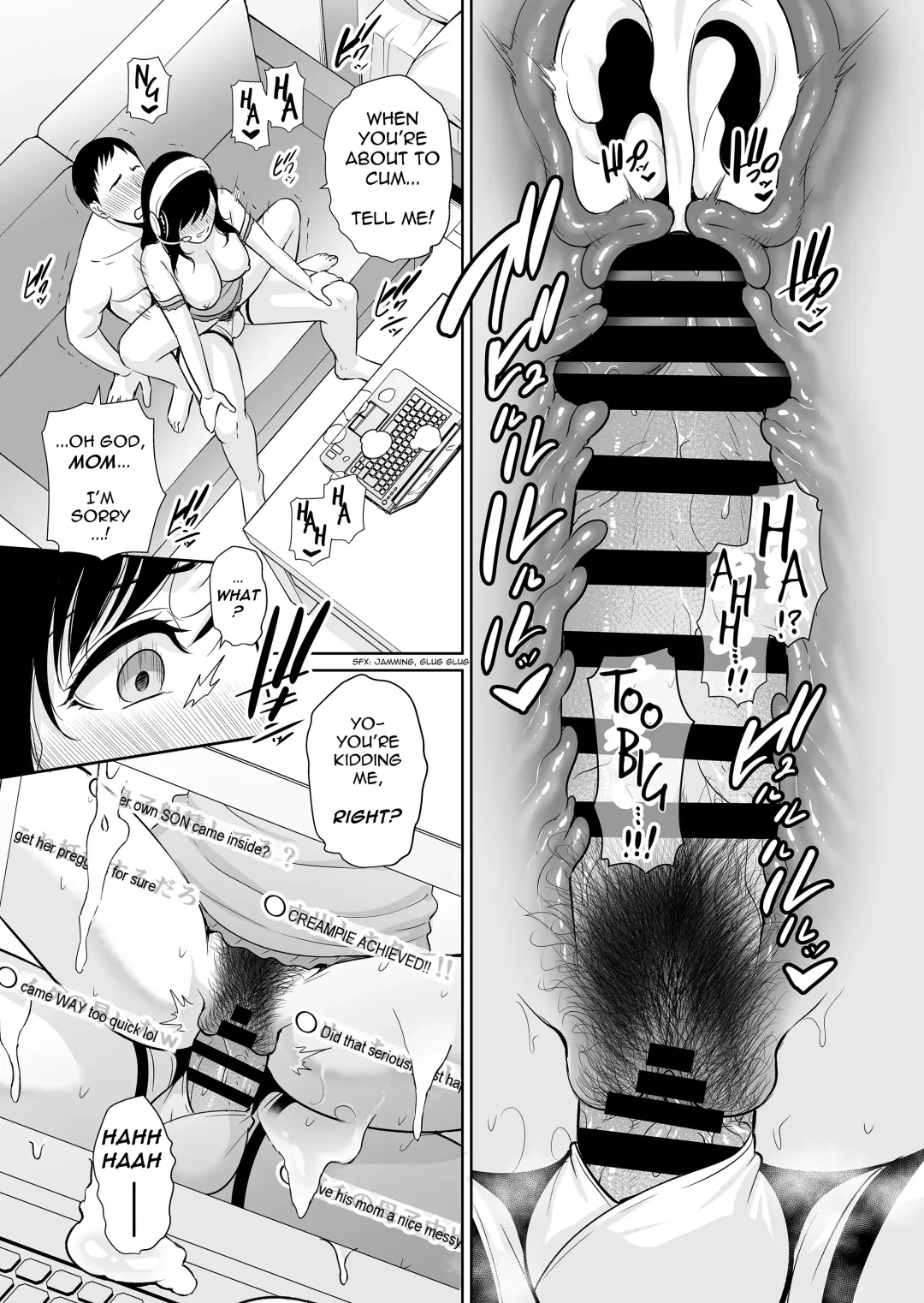 [Gonza] Haha wa Yoru ni Saku Single Mother no Haishin Kiroku | Mother Blooms at Night: A single mom's record-breaking show Fhentai - Page 42