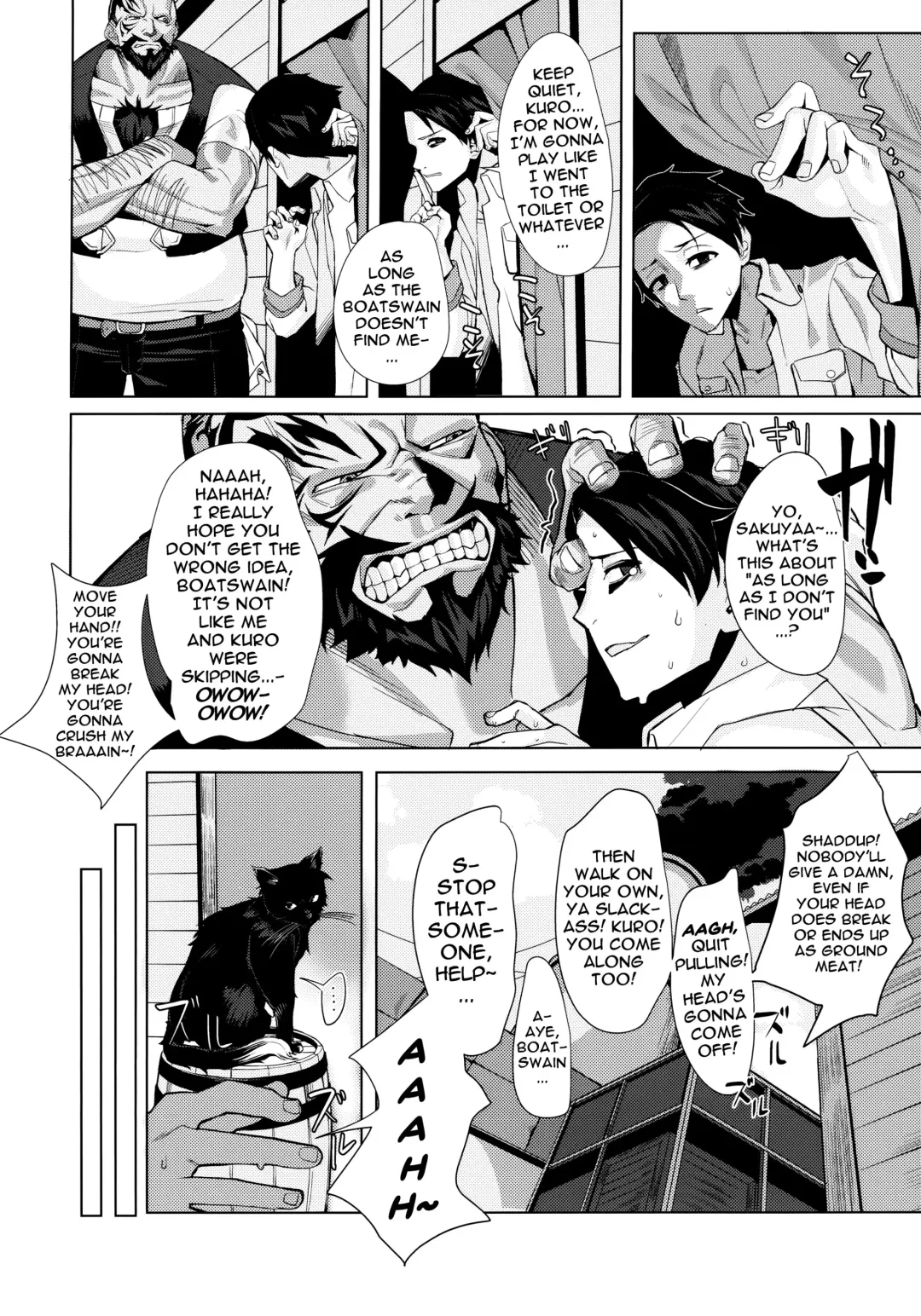 [Miyazen] Dame to Guzu to Arashi to | The Good-For-Nothing, The Idiot, And The Storm Fhentai - Page 7