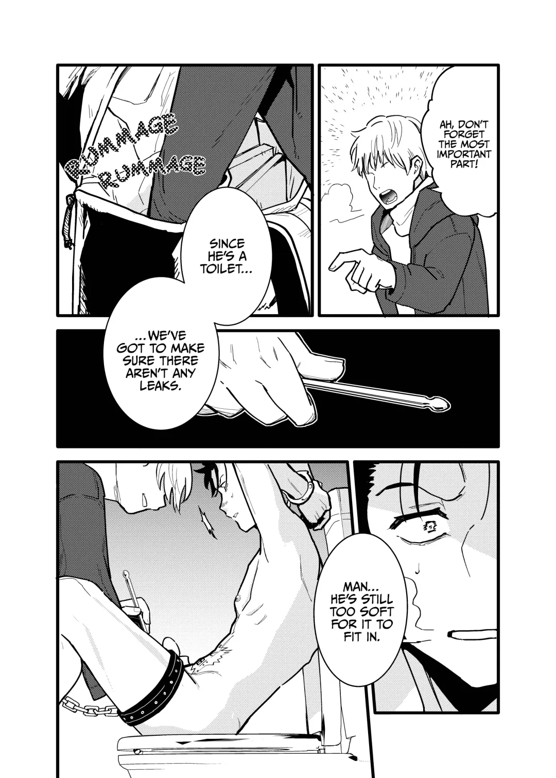 [Gennchari] Seidorei Yankee-kun ga Mafuyu no Koushuu Benjo de!? | Sex Slave Delinquent Turned Public Toilet in the Dead of Winter!? Fhentai - Page 6