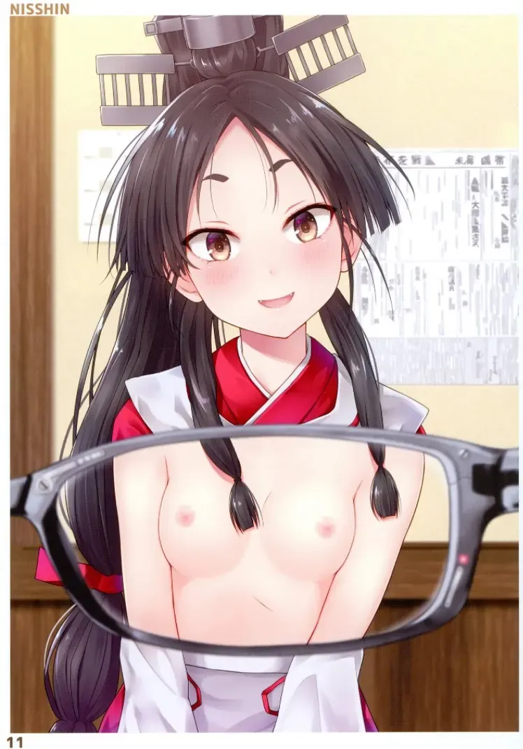 [Kanden Sky] Kanmusu no (Kyoubu) Soukou ga Sukeru Megane 5 Fhentai - Page 11