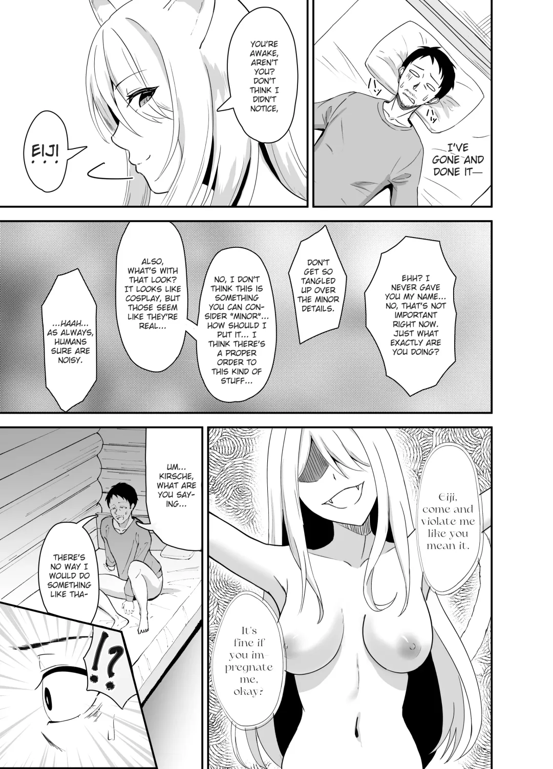 [Kujo Shima] Yamagami-sama ni Goyoujin!? | Be Wary of the Mountain Spirit!? Fhentai - Page 19
