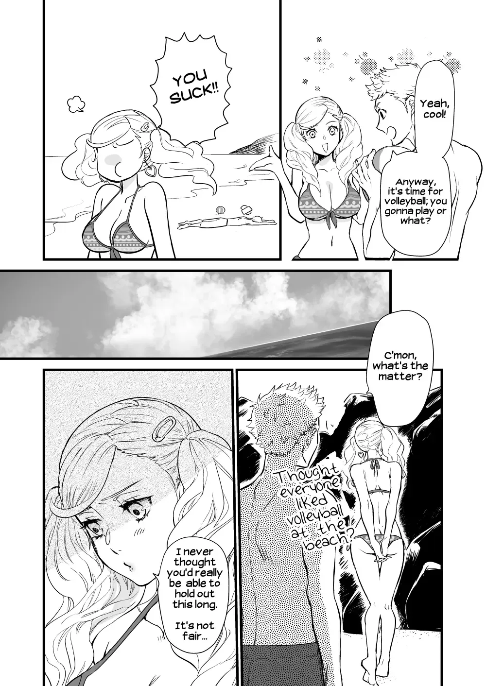 [Komugi] Watashi to Ano Baka ga Umi de Shichatta Hanashi nado. | The story about me and that guy who had sex in the sea Fhentai - Page 9